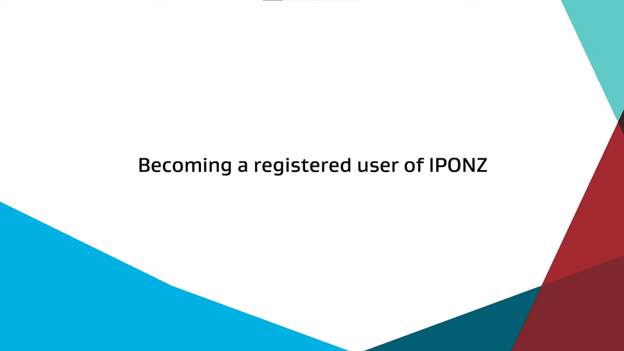 iponz becoming a registered user of iponz title slide
