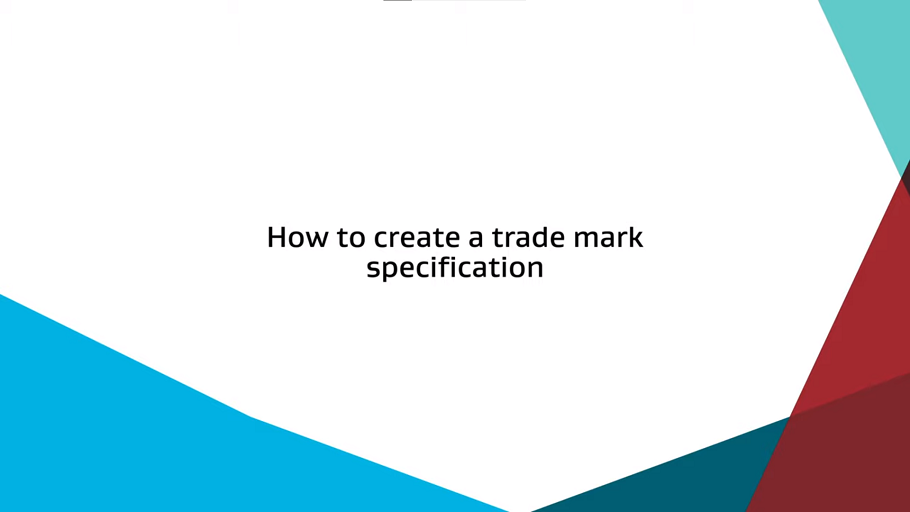 iponz how to create a trade mark specification title slide