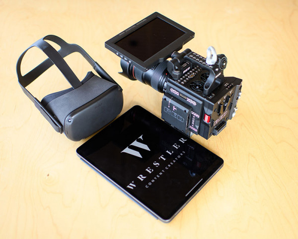 Wrestler brand is all about socially engaged storytelling. Virtual reality equipment with the Wrestler brand